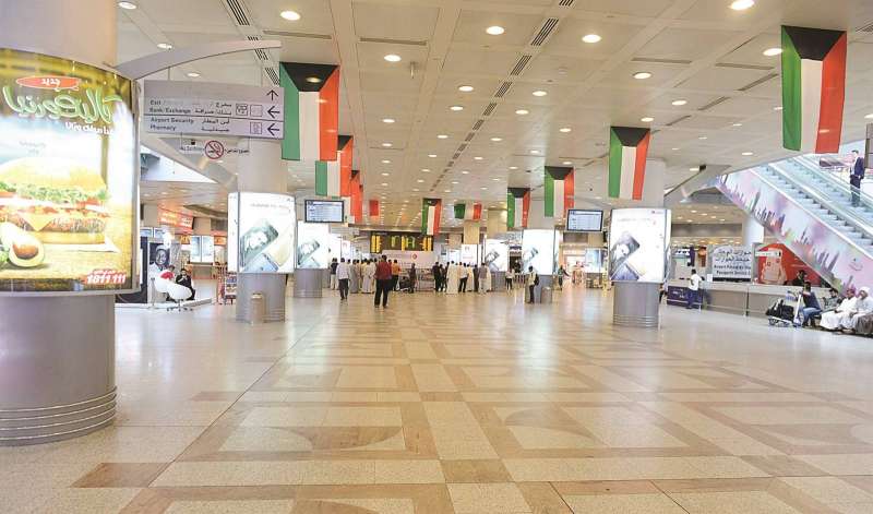 Kuwait increased arrival passenger rate   to 3,500 passengers per day