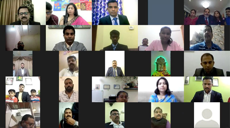 The 8th Annual General Body Meeting (AGM) of Billava Sangha Kuwait was held on 15th January 2021, through Zoom online webinar