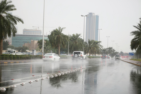 Continuous rain with low visibility expected by this weekend until Sunday