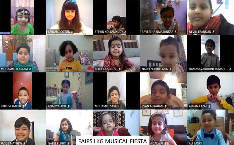 FAIPS (DPS) Tiny Tots conclude the academic year with a MUSICAL FIESTA