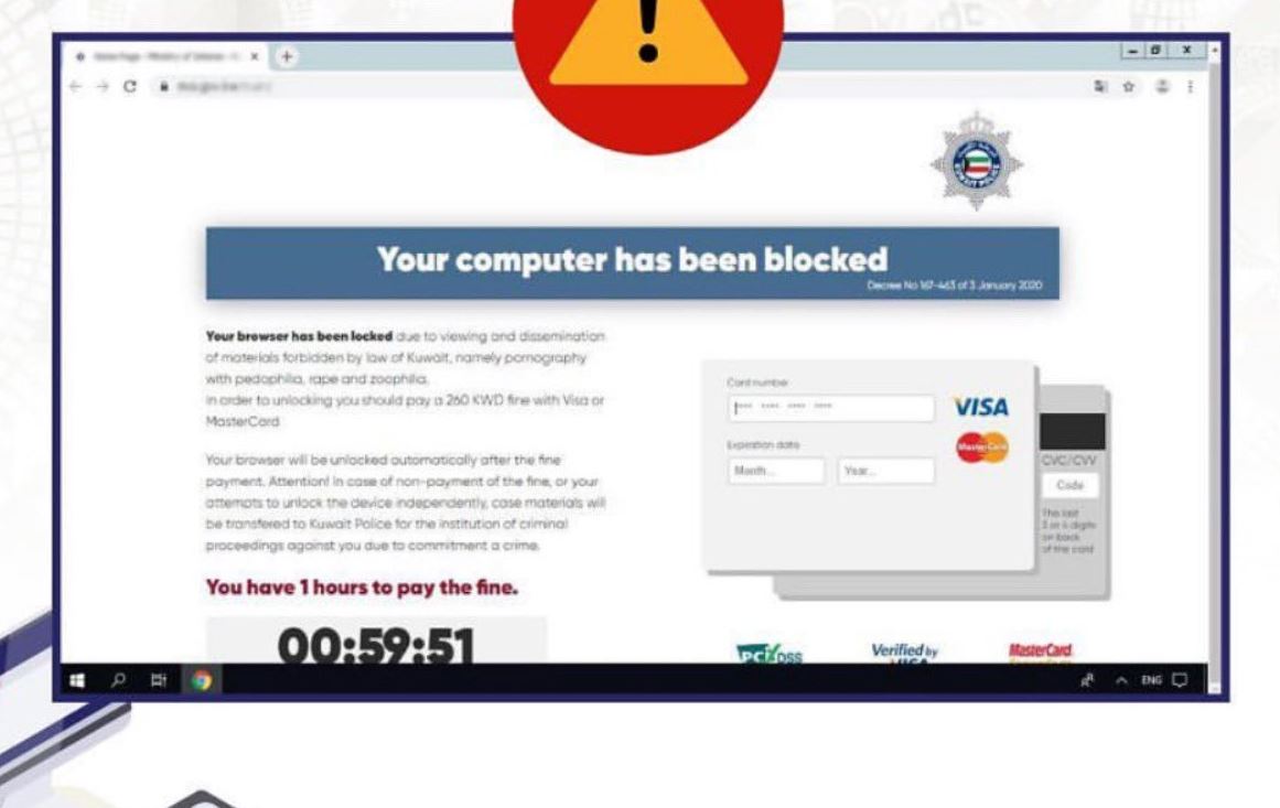 MoI warns about fake websites impersonating as official website 