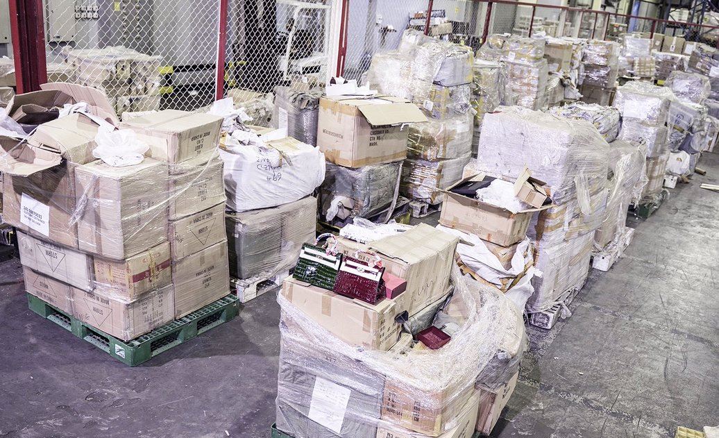 Six tons of fake goods confiscated