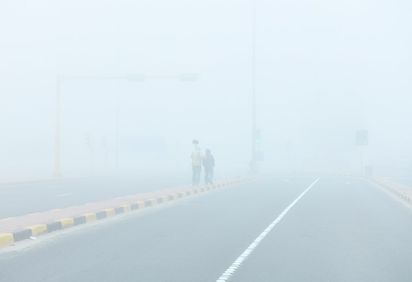 Meteorologists caution of poor visibility across Kuwait