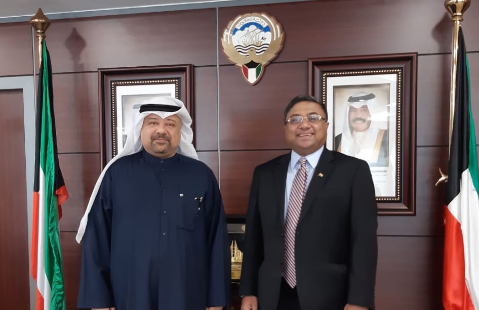 Ambassador discussed India-Kuwait economic cooperation with GSSCPD chief 