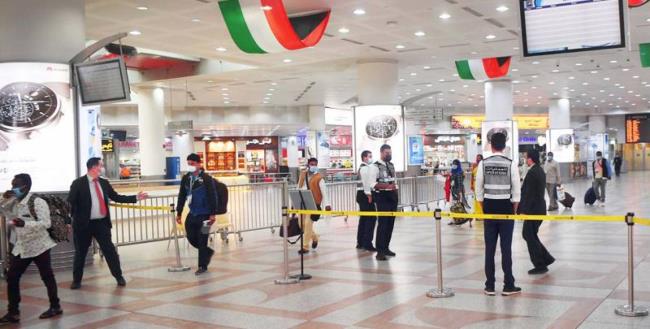 Deserted look at Airport as entry ban for non-Kuwaitis continues