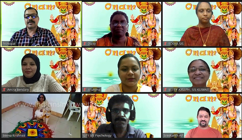 Smart Indian School celebrated virtual ‘Onam’