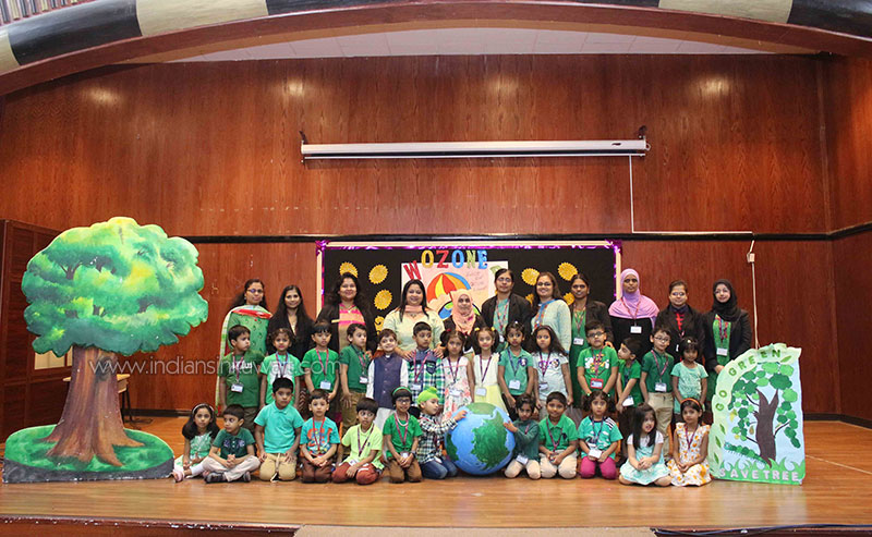 Bhavan’s Smart Indian School celebrated the Ozone Day