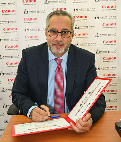 Canon Middle East extends its partnership with Mohamed Abdulrahman Al-Bahar Group in Kuwait