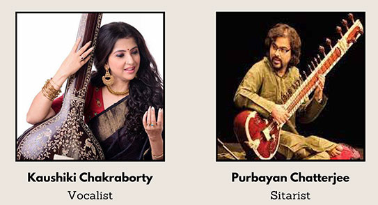 IBPC exclusive web concert with Kaushiki Chakraborty and Purbayan Chatterjee