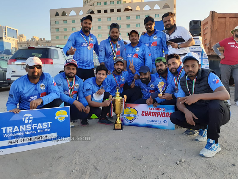 Desert Thunder Clinch The Title For Transfast Cricket League –Season 05 