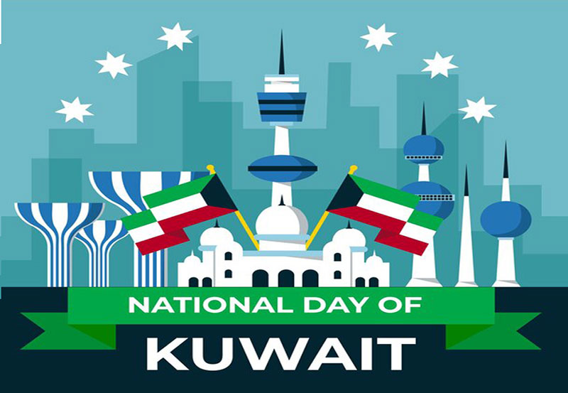 Happy 61st Anniversary to Kuwait and India!