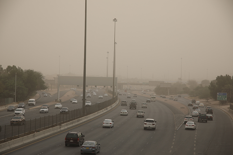 May one of the highest months with sandstorms in Kuwait
