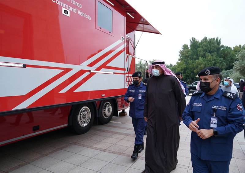 His Highness PM inaugurates rescue vehicle for major accidents