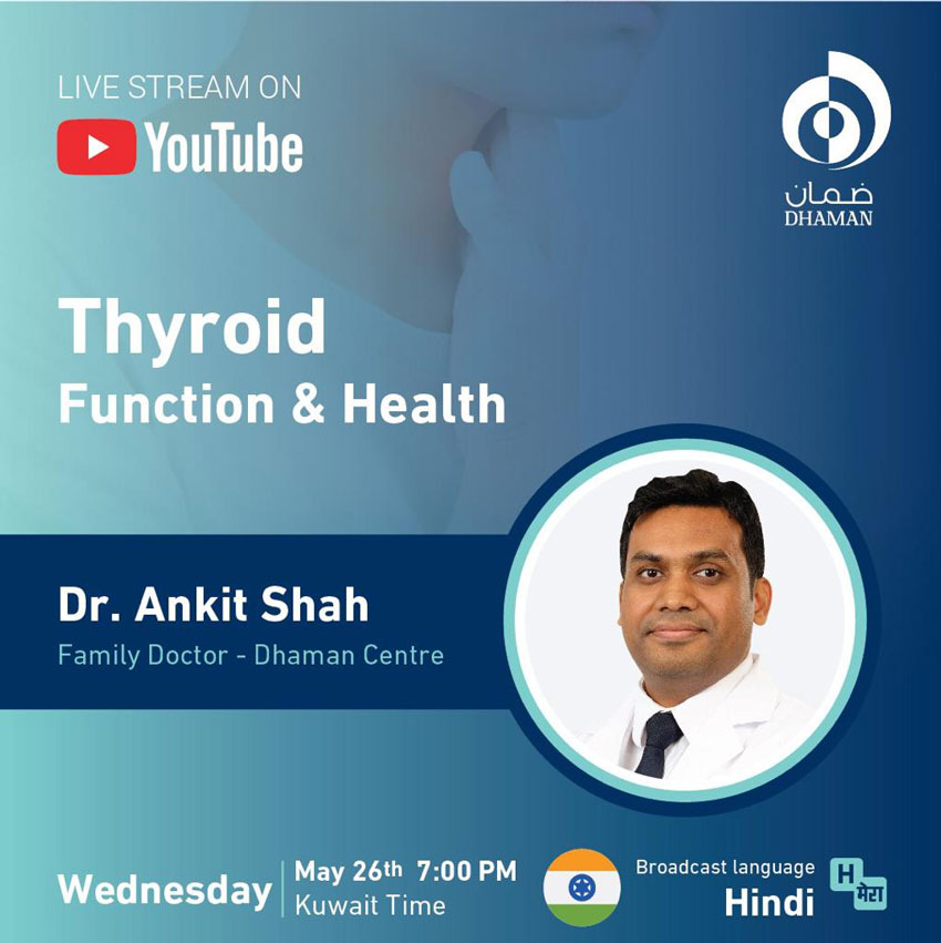 Dhaman live on  Thyroid  Function and Health