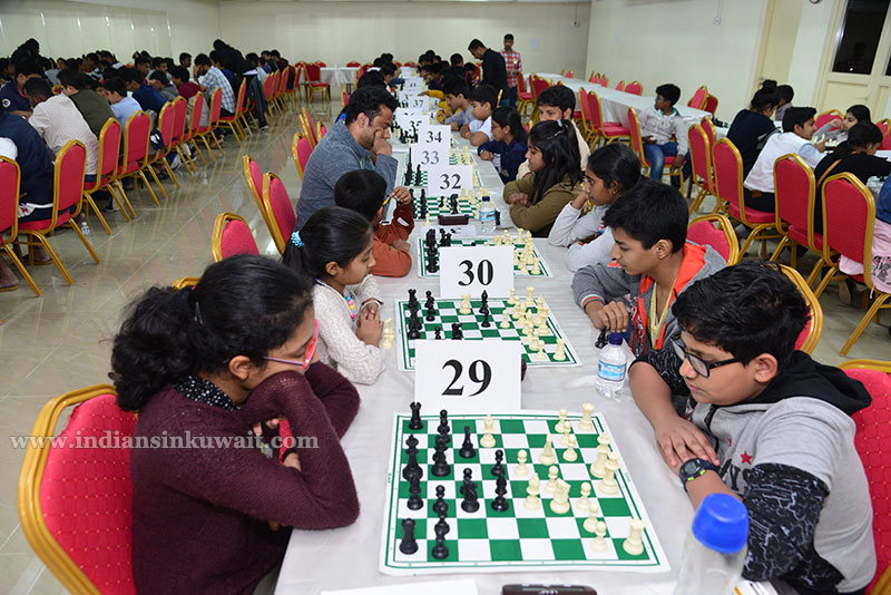 IndiansinKuwait.com and Kuwait Indian Chess Association (KICA)   jointly conducted  Rapid Chess Tournament