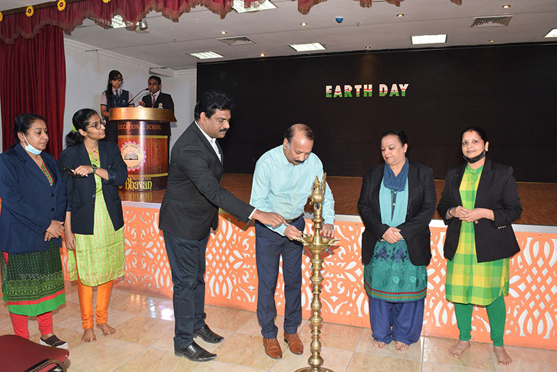 Earth Day Celebrations at Bhavans IES.