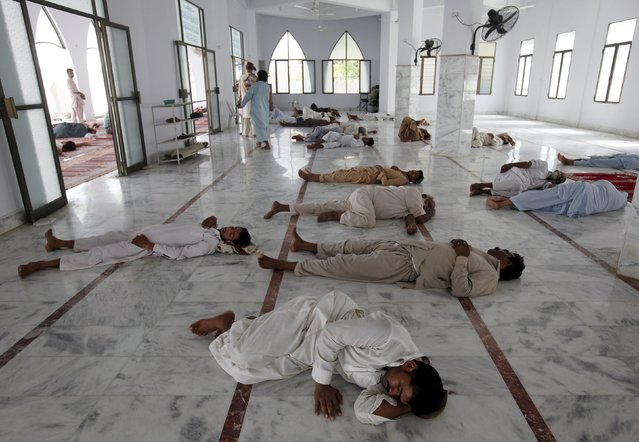 Sleeping in mosques not allowed