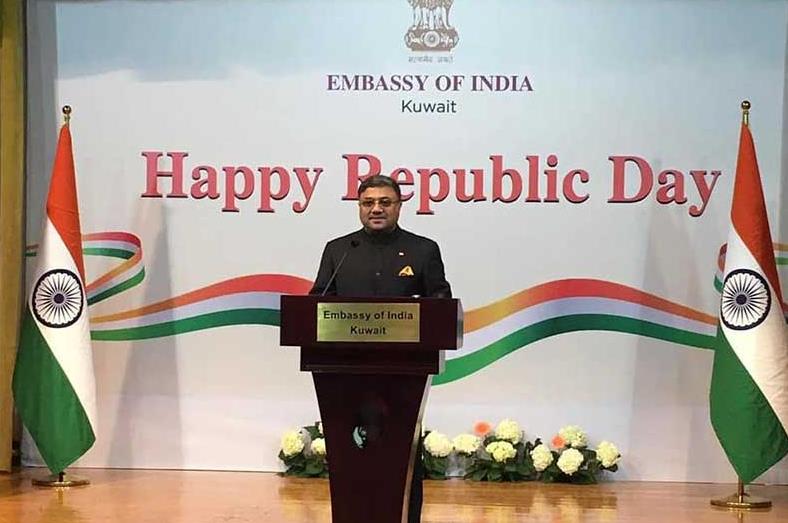 Indian Embassy celebrated Republic Day; Indians watched the event online