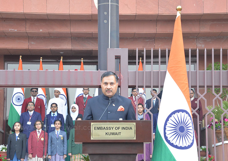 Indian Embassy celebrated Republic Day