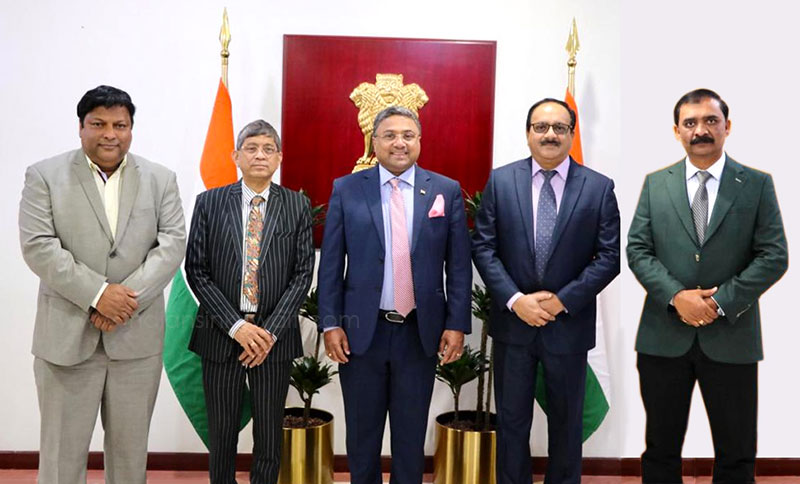 Kuwait Kannada Koota (KKK) Executive Committee meets His Excellency Ambassdor of India to Kuwait