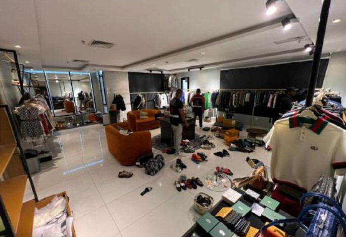 Shop seized with over 3000 counterfeit goods