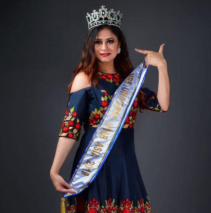 Kuwait based Mrs Neetu Singh   to represent  Mrs Universe 2019