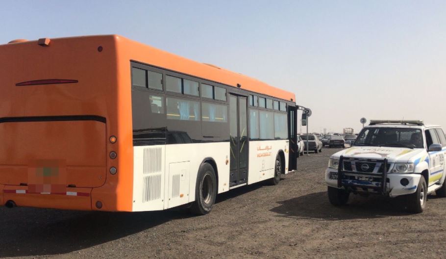 Police impounded transport bus for violations