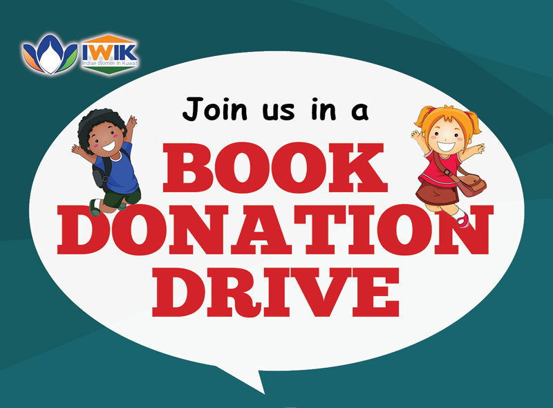 Book Donation Drive initiated by IWIK
