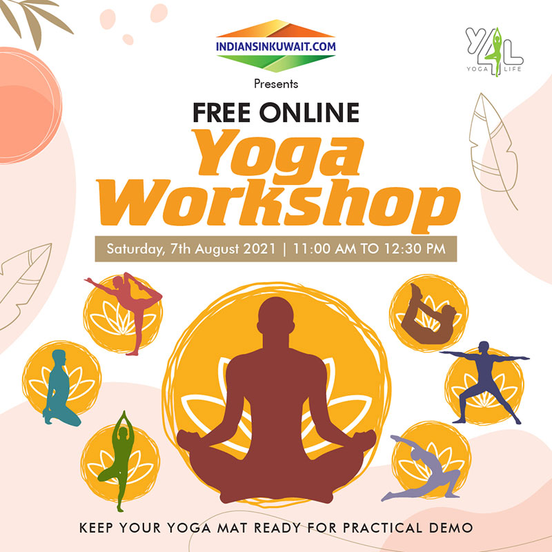 Indiansinkuwait.com presets Free Online Yoga Workshop
