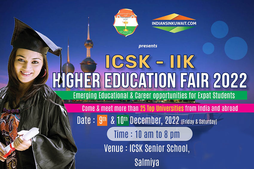 Higher Education Fair in Kuwait for Indian students
