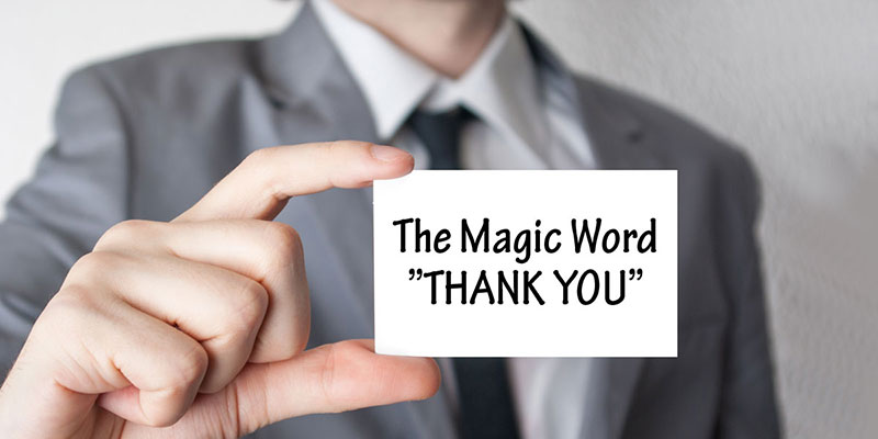 The Magic of Thank You