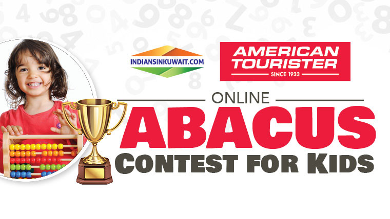 Register now for Online Abacus Contest for Kids in Kuwait