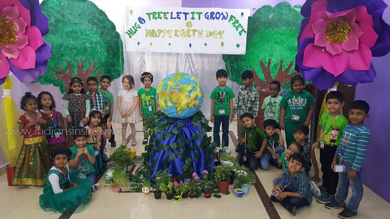 EARTH  DAY – “Hug a tree and let it grow free”