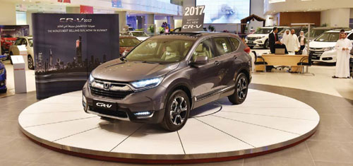 Alghanim Motors launches the completely redesigned and reengineered All-New 2017 Honda CR-V
