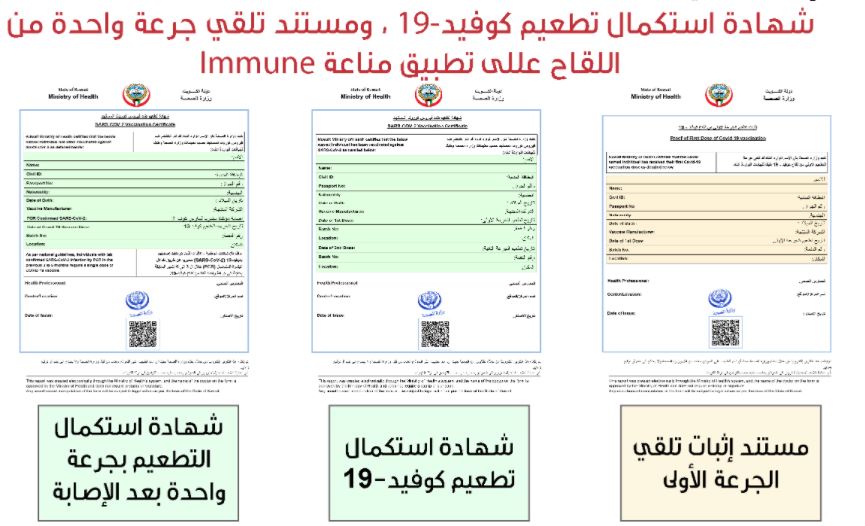 Those who renewed their passport must update vaccine certificates