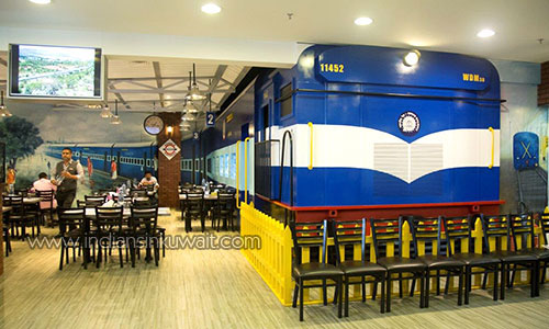A nostalgic and delicious train journey in Kuwait at Kerala Express Restaurant