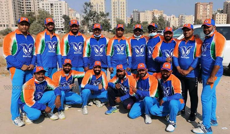 Blue Eagles Cricket Team participated in the Abu Halifa Premier League (AHPL)