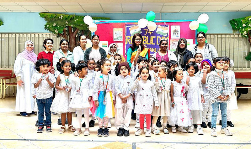 New Indian School celebrated Republic Day