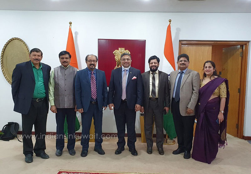 KANA, Kuwait office-bearers  call on Indian Ambassador