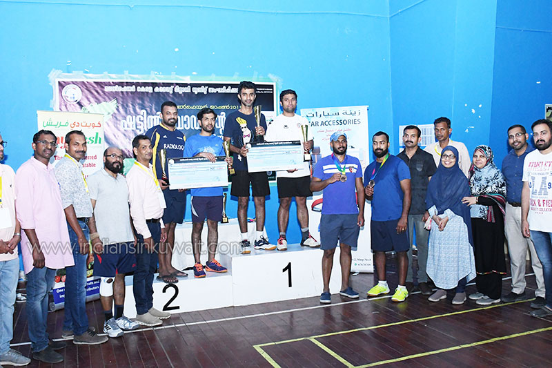 Welfare Open-2019, Ajith John and Wilson Win the Title, Lower Intermediate: NaJi Hamid Ismail Team Champions