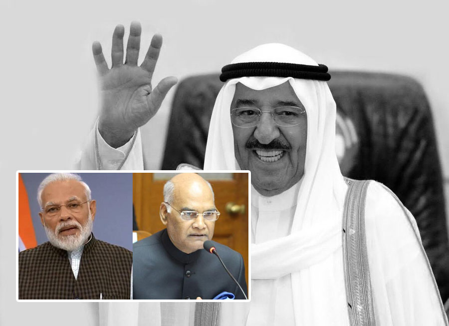 PM Narendra Modi and President Ramnath Kovind condole passing away of His Highness the Amir