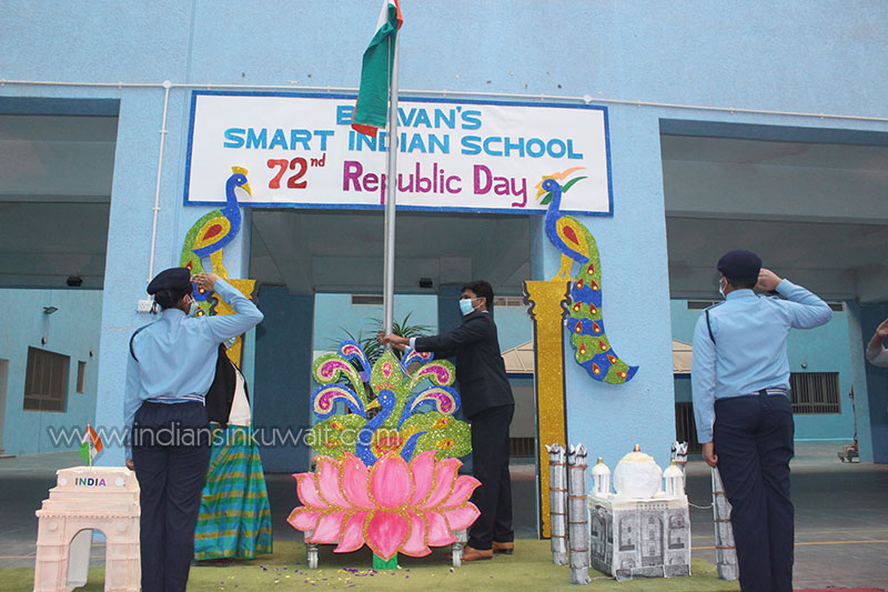 Bhavans SIS celebrates 72nd Indian Republic Day
