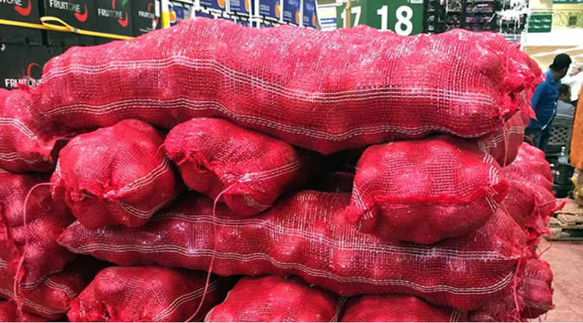 Kuwait imported 120 tonnes of Onion to meet market needs