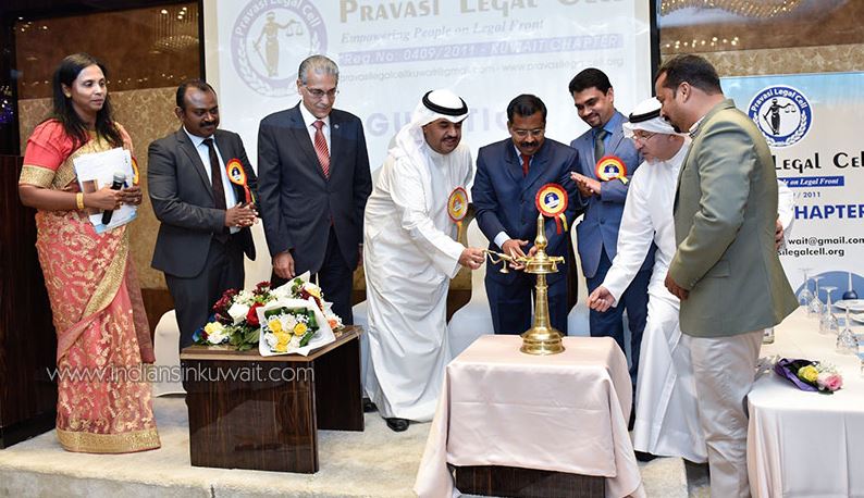 Pravasi Legal Cell  - Kuwait chapter launched under the patronage of HE Sheikh Duaij Al Khalifa Al Sabah