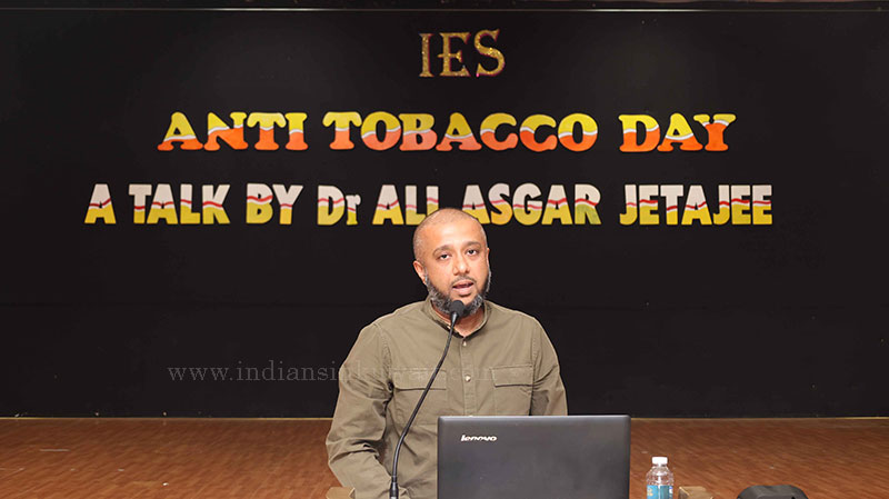 An Awareness Session on Tobacco Addiction and Vaping Hazards on World Anti-Tobacco Day