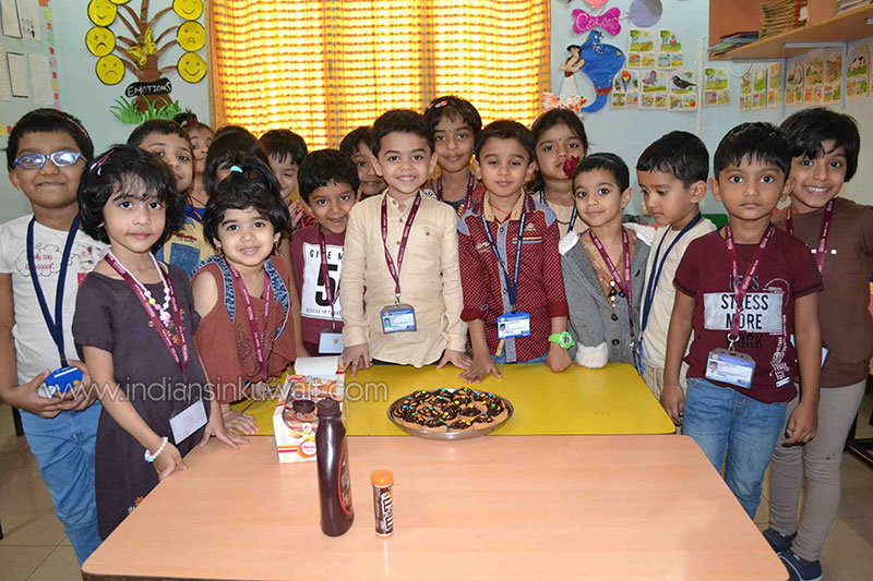 Bhavans Kindergarten School Chocolate Day