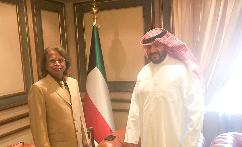 Kuwait India Business Council congratulates Sheikh Talal Khaled Al Ahmad Al Sabah