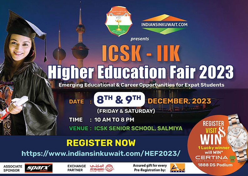Higher Education Fair in Kuwait this weekend for Indian students
