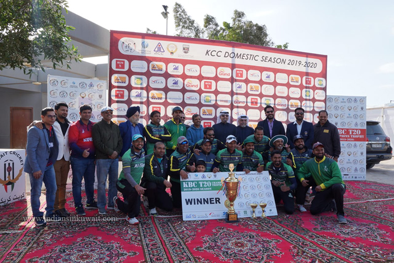 Kuwait Cricket Club Concludes KBC Trophy Finals in Grand Style