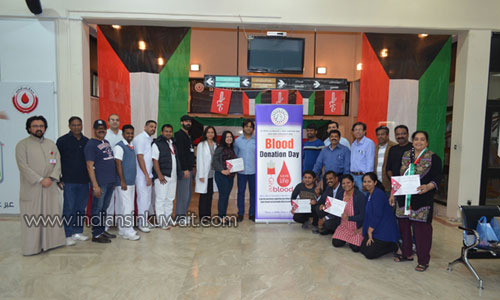 TKK witnesses generous donors at blood donation camp